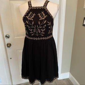 Urban Outfitters Westerly Embroidered Mini Dress